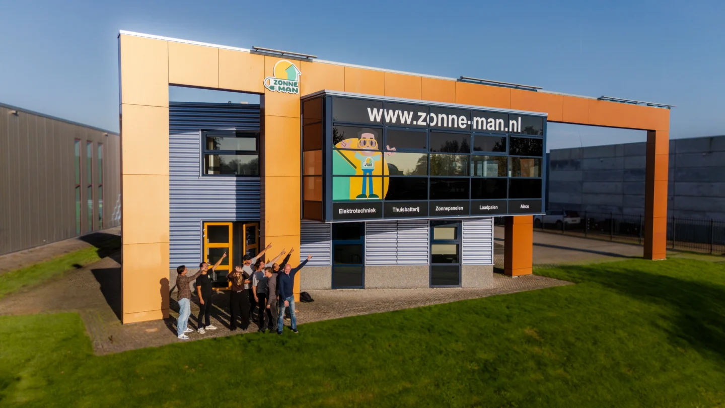 Zonne-man kantoor in Opmeer